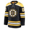 Mænd NHL Boston Bruins Trøje Tilpasset 2024-25 Fanatics Premium Sort Hjemme